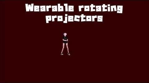 wearable rotating projectors - test in SecondLife