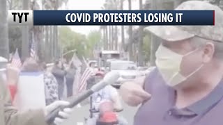 Covid Protester: Lockdown Is Basically Slavery