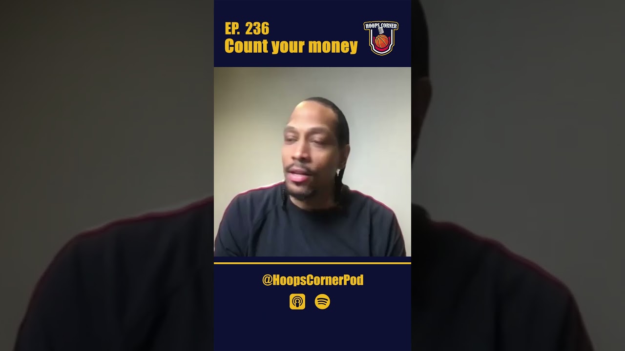 Darrell's words of wisdom: Always count your money 