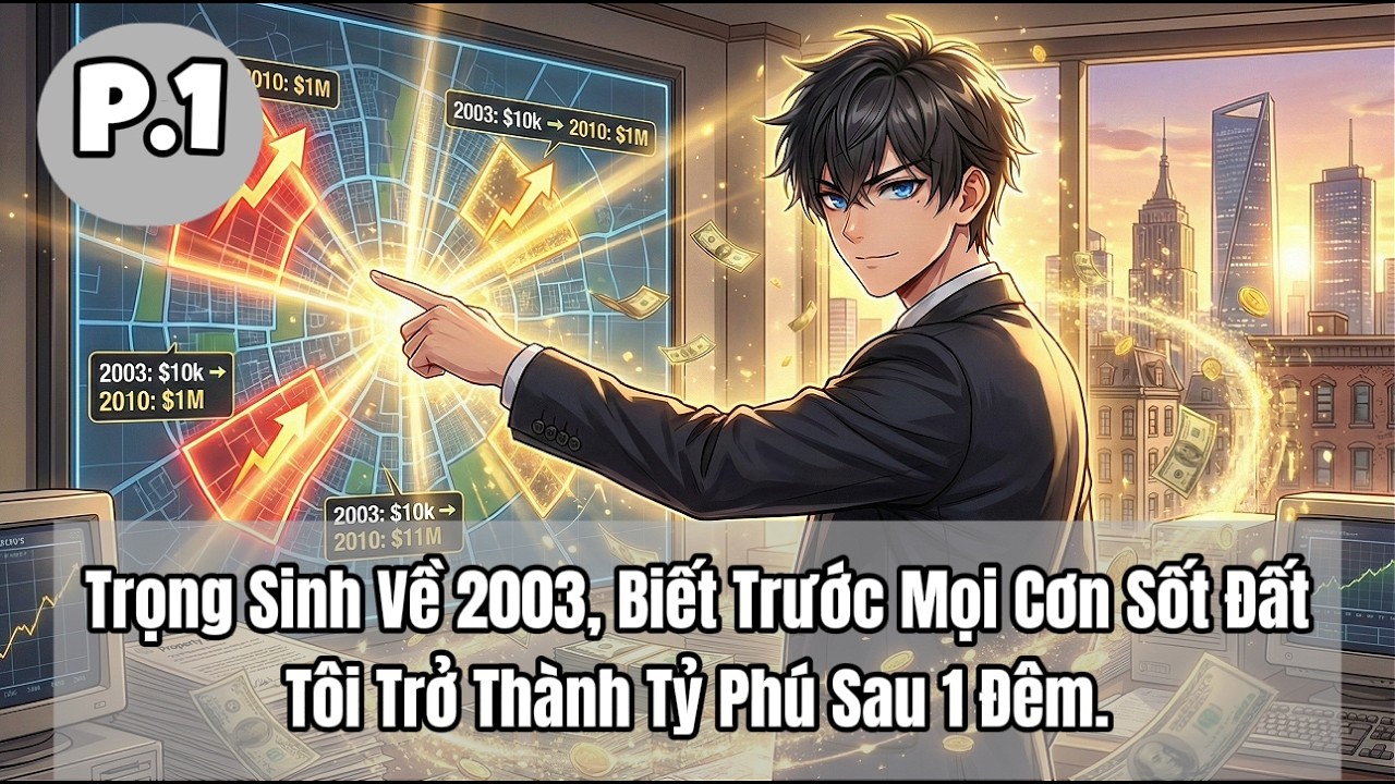 Trọng Sinh Về 2003, Biết Trước Mọi Cơn Sốt Đất, Tôi Trở Thành Tỷ Phú Sau 1 Đêm. | P1