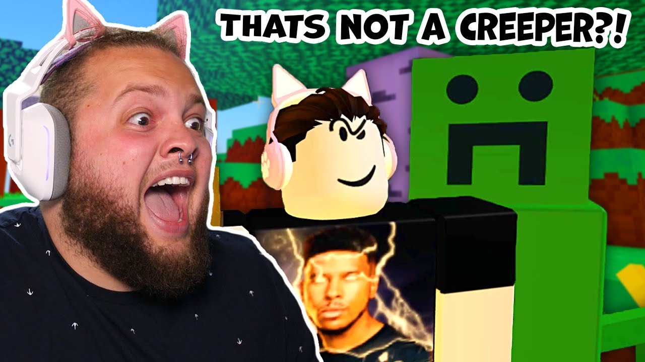 Playing the WORST Bootleg Minecraft Games in Roblox!