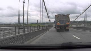 Forth Road bridge - North Queensferry to South side visitor centre