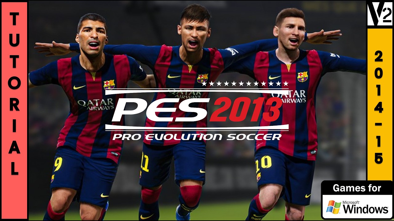 PES 2013 - Gudpley Patch Original Season 2014-15 (PC) V2 | TUTORIAL
