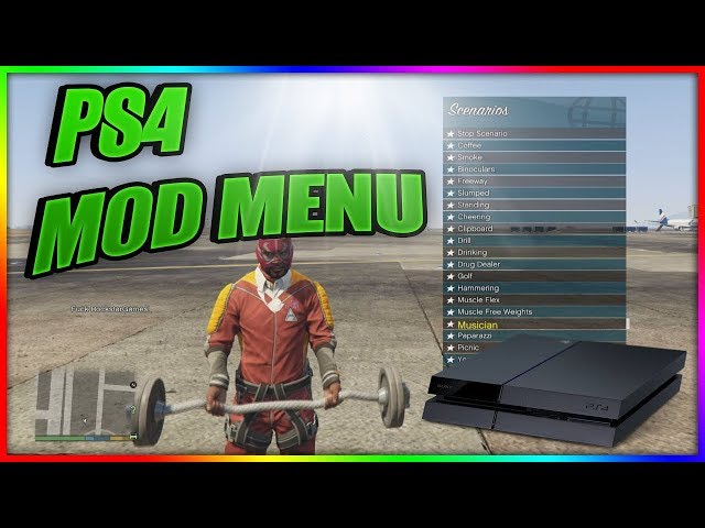 PS4 GTA 5 Lamance Mod Menu v0.7 for 4.05 / 4.55 by David1337hax