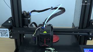 Service tutorial Ender - 3 Neo replace the filament