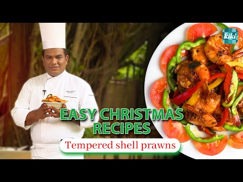 Tempered Shell Prawns