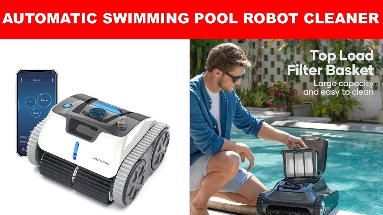 Top 5 Best Wireless Robotic Cleaner | Automatic Swimming Pool Cleaner on On Aliexpress