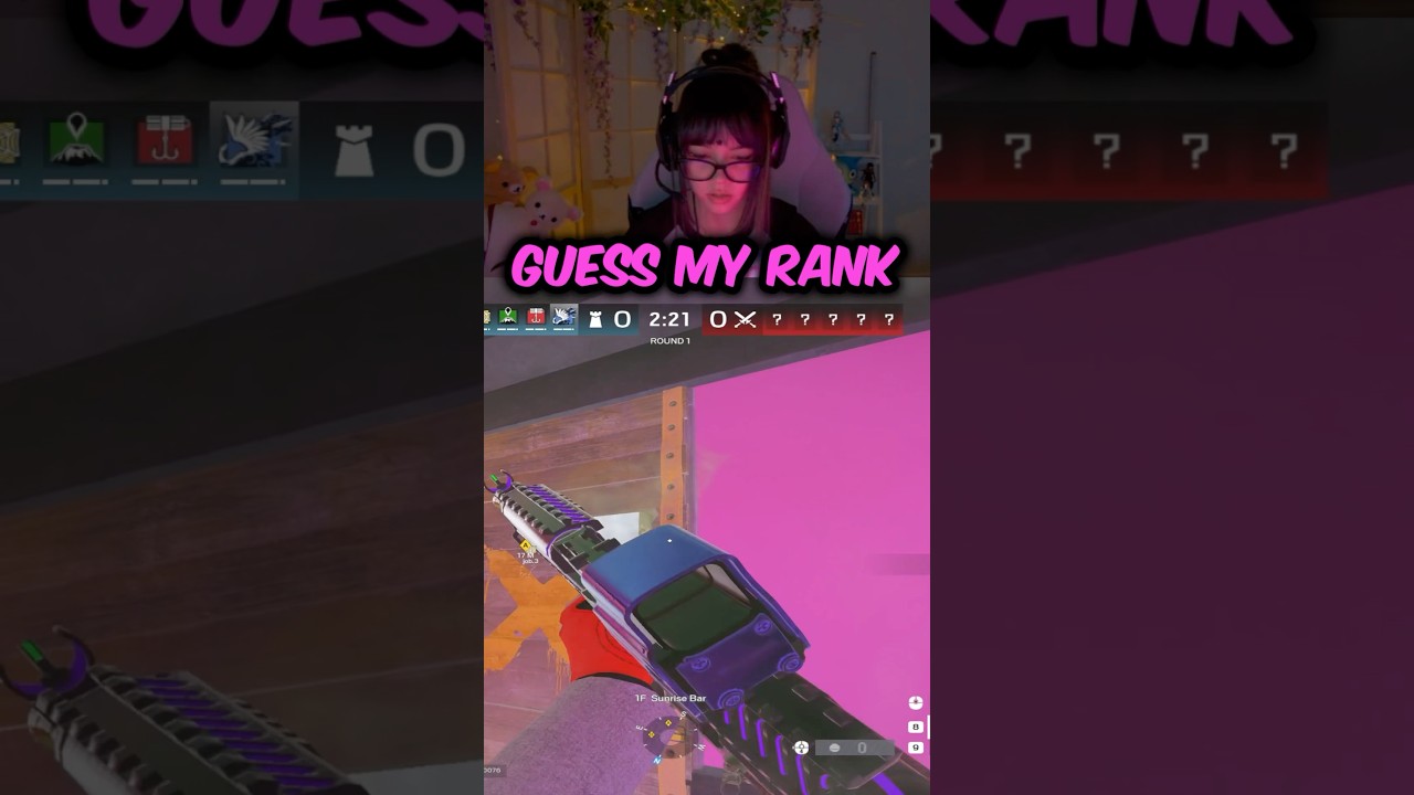 Guess My Rank👀 #games #r6 #rainbowsixsiege