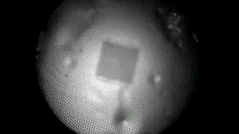 Photonic crystal cavity-optical fiber tip gathers nanoparticles