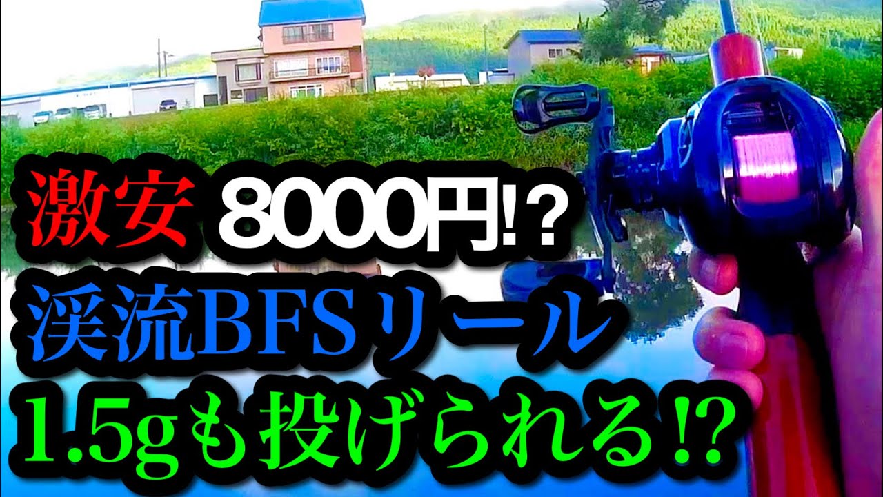 激安リールインプレ】コスパ最強ベイトフィネスリール【ダークウルフ50