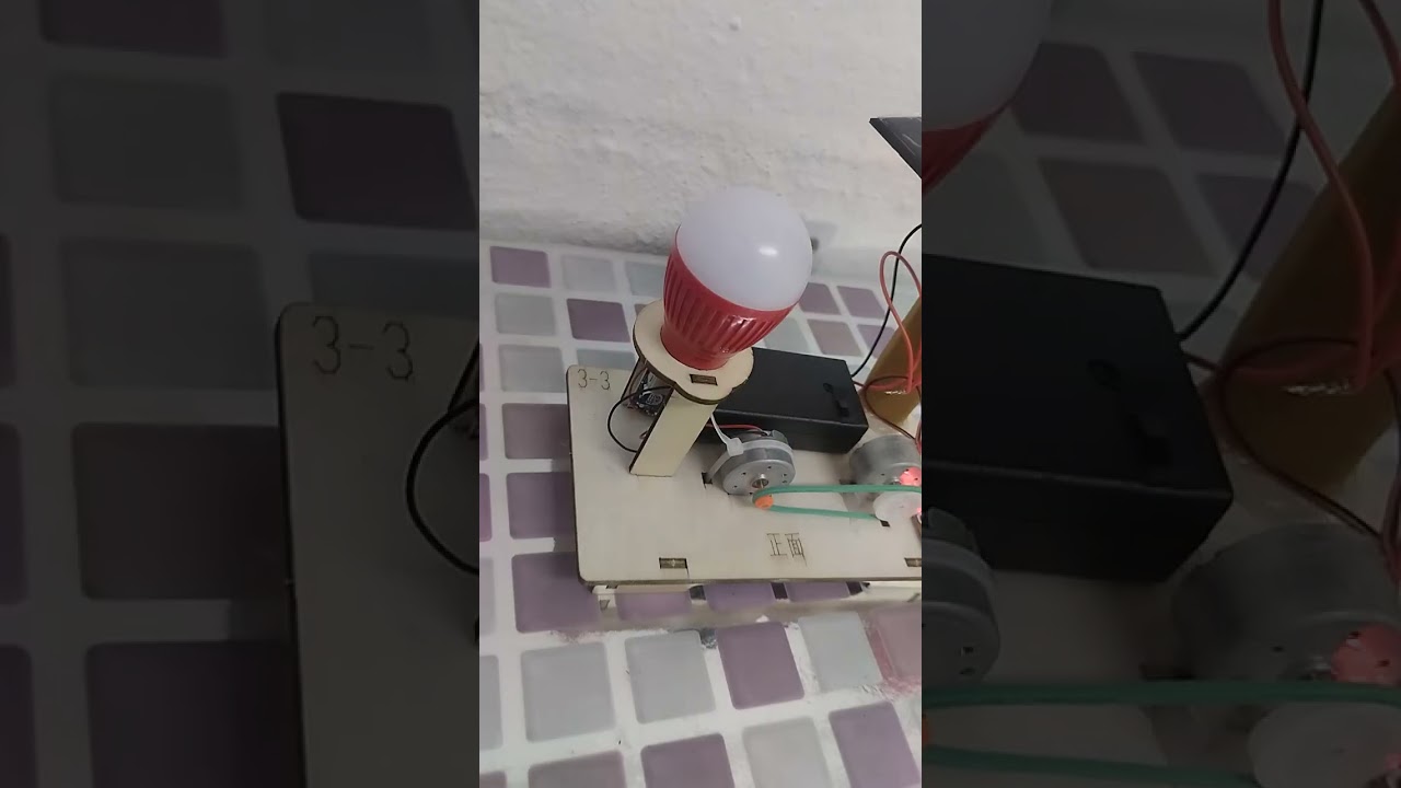 For Kid project Solar light and remote sensor