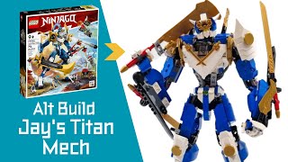 Lego 71785 Jay's Titan Mech Alternate build