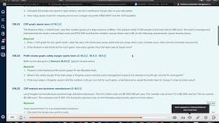 ACC20007  - CVP Questions 18.27, 18.33, 18.37