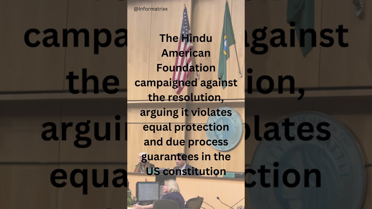 Seattle 1st city in US ban caste discrimination 