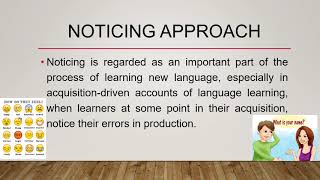 NOTICING APPROACH  video inspiring teachers