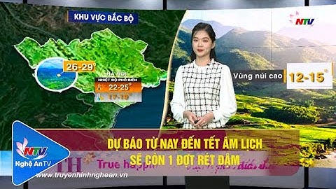 Bản tin Dự báo Thời tiết đêm 06/01, ngày 07/01/2022