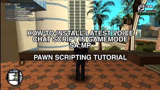 TUTORIAL : HOW TO INSTALL LATEST VOICE CHAT SCRIPT (MOBILE/PC) IN GAMEMODE SA:MP PAWN SCRIPTING screenshot 3