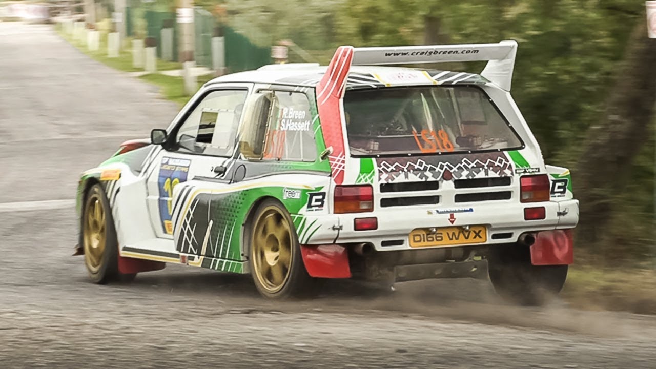 MG Metro 6R4 Group B Rally Car: 10,000 rpm 3.0 N/A V6 Sound! - YouTube