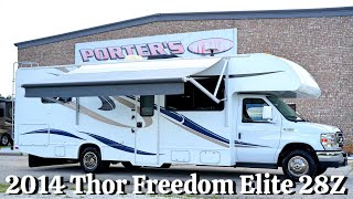 2014 Thor Freedom Elite 28Z C Class Ford V10 Gas Motorhome from Porter’s RV Sales - $49,900