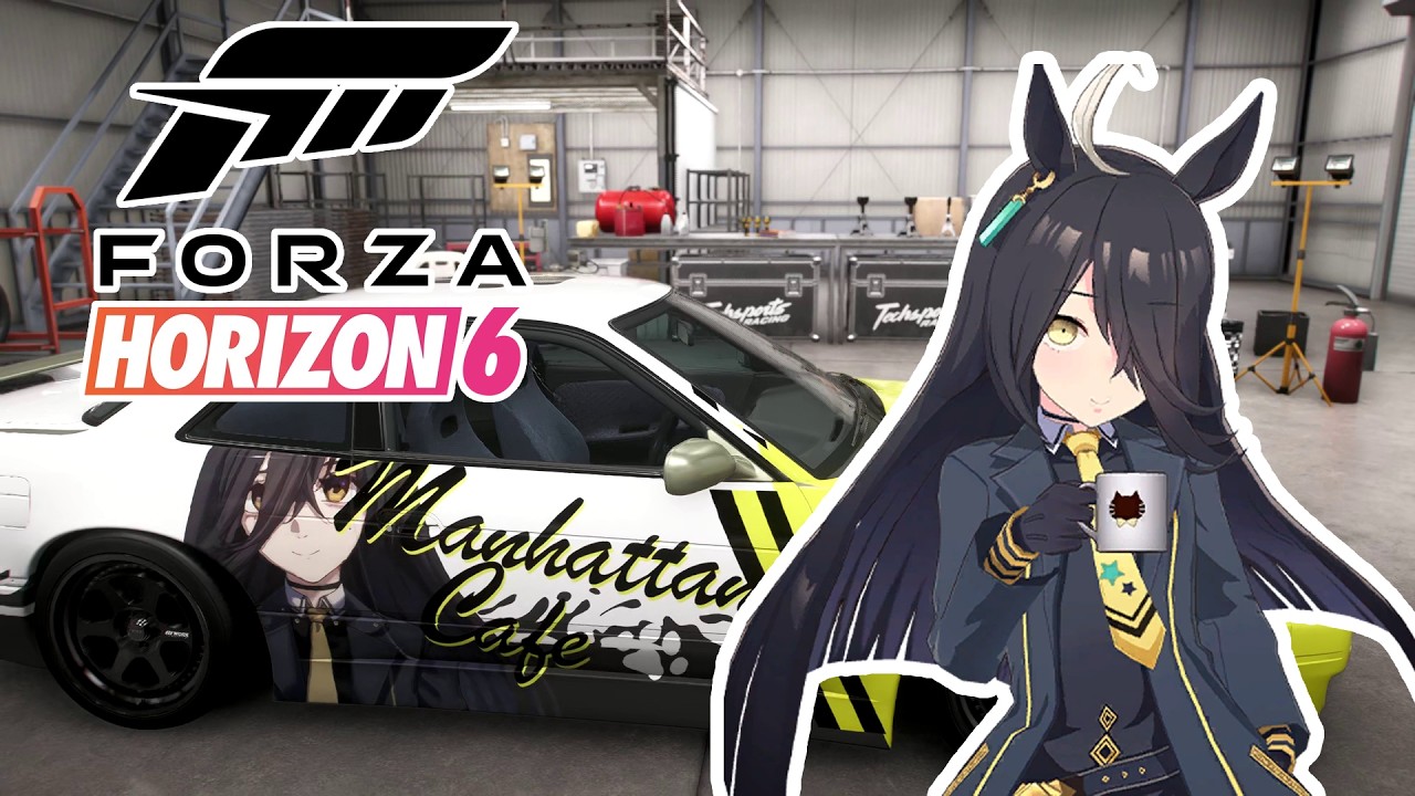 Forza Horizon 6 | Manhattan Cafe Itasha Wrap on the 1989 Nissan