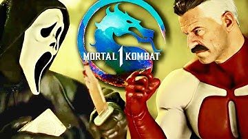 NEW Ghostface vs. Omni-Man Intro | Mortal Kombat 1 Khaos Reigns