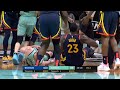 Draymond green just got ejected after double tech  warriors vs hornets