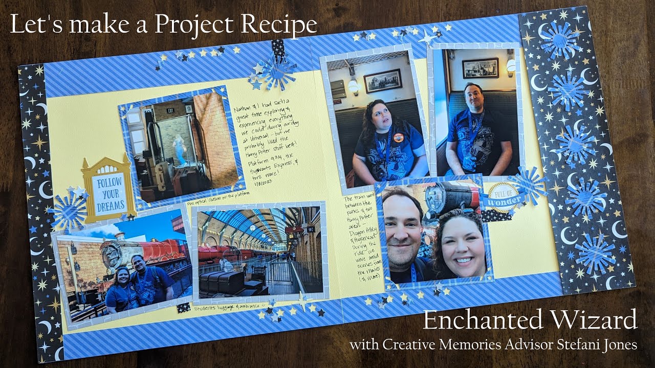 Project Recipe: Enchanted Wizard - YouTube