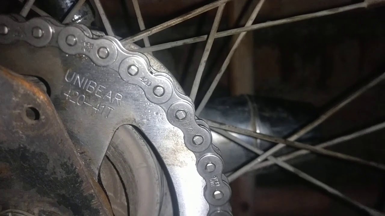 Unibear Chain Set for Motorcycle CD70 YouTube
