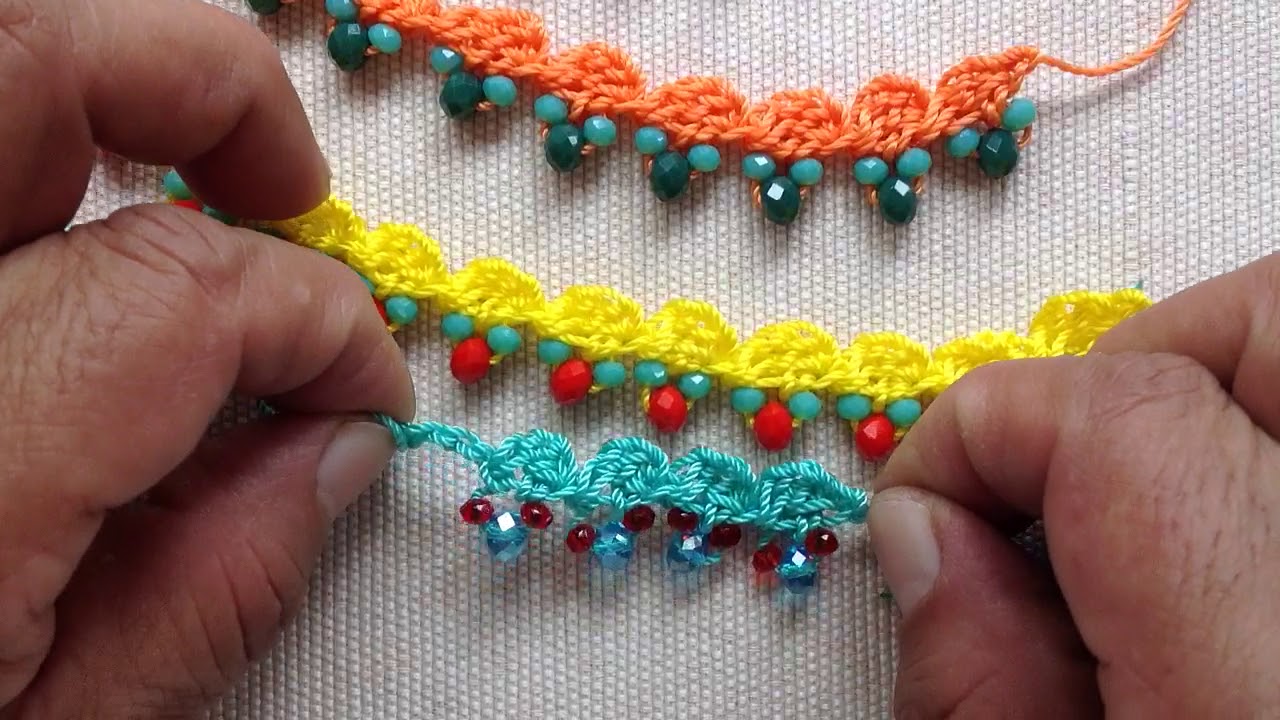 ***PULSERAS PRIMAVERA PUNTO DE OLAS CROCHET*** para tobillo y mano