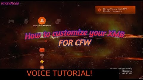 How to CUSTOMIZE your CFW XMB [Notifications, Waves] +MUCH MORE