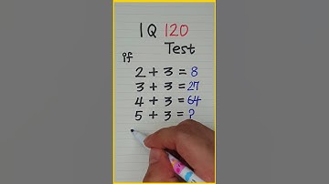 IQ Test (120) 📊 Math games 🏆 #shorts #iqtest #mathgames #mathquiz #mathpuzzle