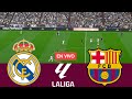 En vivo real madrid vs barcelona la liga espaola 2324 partido completo  simulacinjuegos