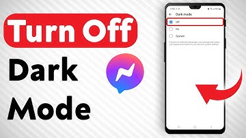 How To Turn Off Dark Mode In Facebook Messenger - Full Guide