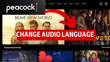 How to Change Audio Languages in peacocks TV 2024?