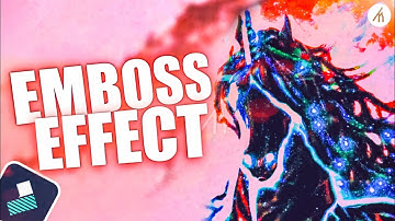 EMBOSSED VIDEO EFFECT - FILMORA 9 MUSIC VIDEO EDITING