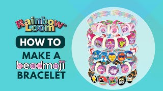 Rainbow Loom: Beadmoji Deluxe - DIY Rubber Band & Bead Bracelet Kit -  Includes 2200 Bands & 340 Beads, Design & Create, Ages 7+