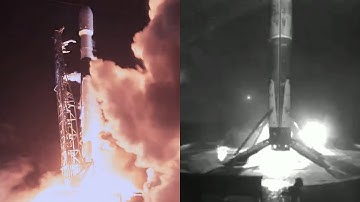 Falcon 9 launches Nusantara Satu mission and Falcon 9 first stage landing