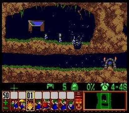 Lemmings - Tricky Level 15 Solution