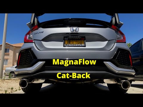 Honda Civic Hatchback Lx 2019 - MagnaFlow Honda Civic Street Series Cat-Back