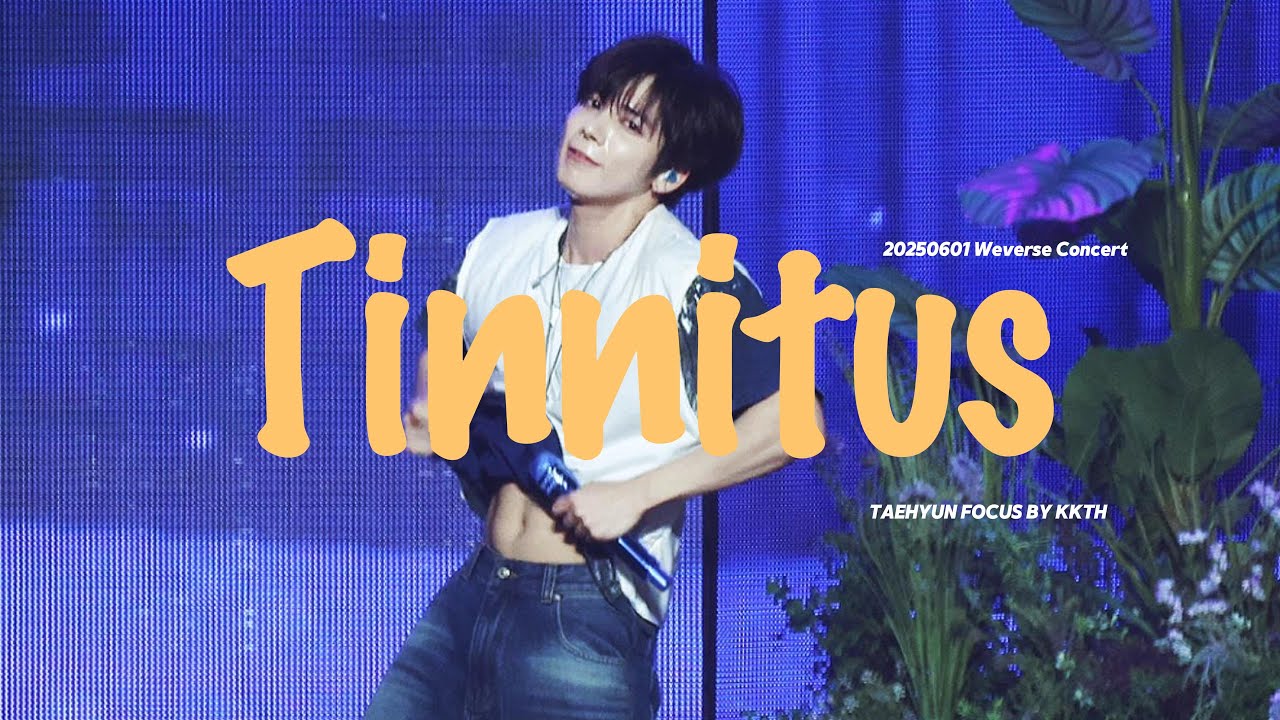 [4K] 250601_WVS TXT TAEHYUN FANCAM_Tinnitus (돌멩이가 되고 싶어)