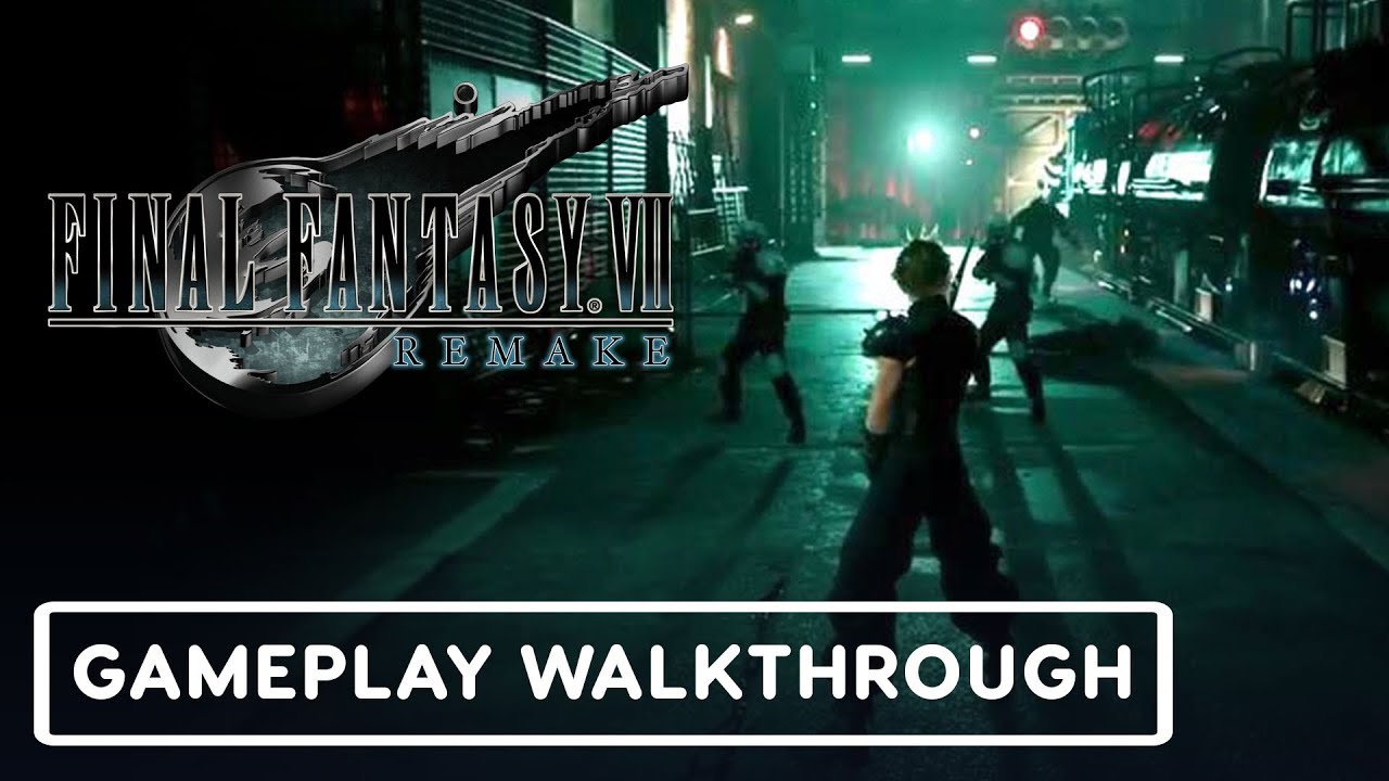 Resultado de imagem para Final Fantasy VII Gameplay Demo Walkthrough - E3 2019