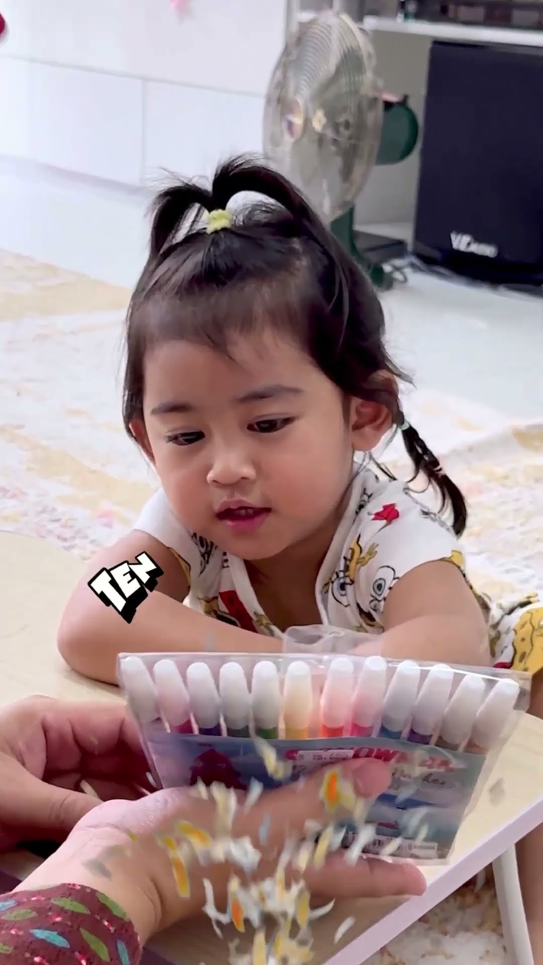 Umur 2 tahun udah lancar Bahasa Inggris.. #riaricis