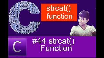 #44 strcat() functions in c language  (Hindi/Urdu) | Shubham Jangid