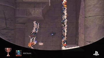 Astro Bot PS5 Trophy Guide – Wall Buster 🥉🧱🤖 | Broke up a Bot Wall At the Crash Site Hub Area