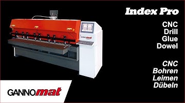 Drill Glue Dowel Machine _ GANNOMAT Index Pro