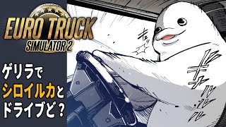 【ユーロトラックシミュレーター 2】ゲリラおしゃべりドライブ、助手席に君をのせて【白・まろやか】