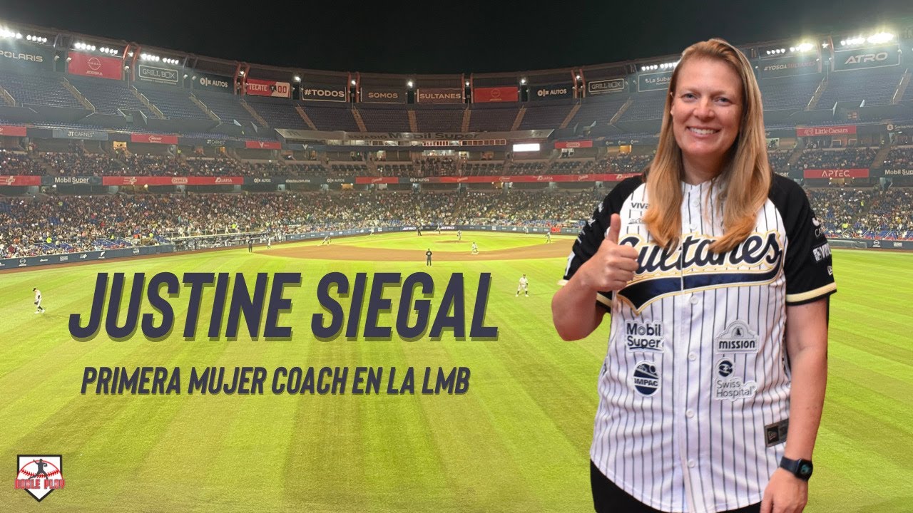 Justine Siegal La Primera Mujer Coach En La Lmb Youtube 