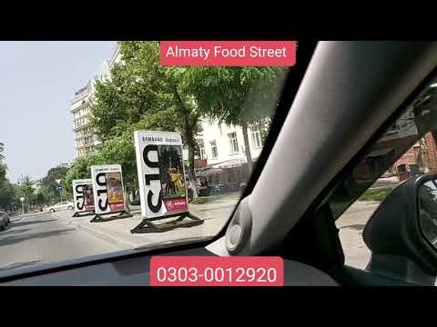 Almaty, Kazakhstan Food Streets Biggest Food Street i have ever seen..!!