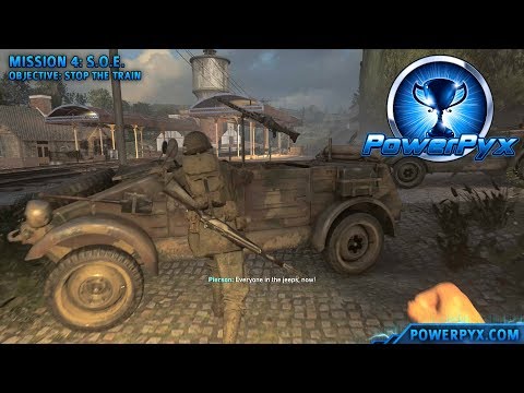 Call of Duty WW2 - Potato Masher Trophy / Achievement Guide (Mission 2) 