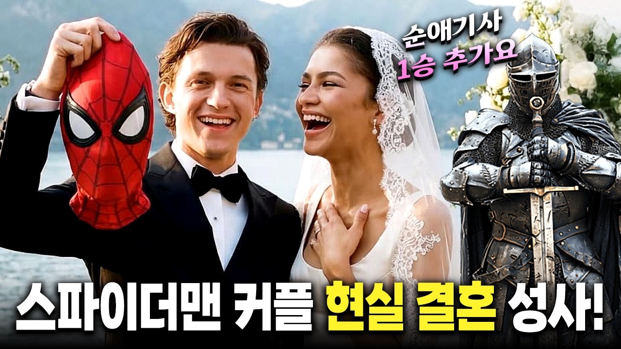 드디어 개박살난 스파이더맨 징크스! 톰 홀랜드, 젠데이아 비밀 결혼 성공! 이들의 연애스토리 알아보기
